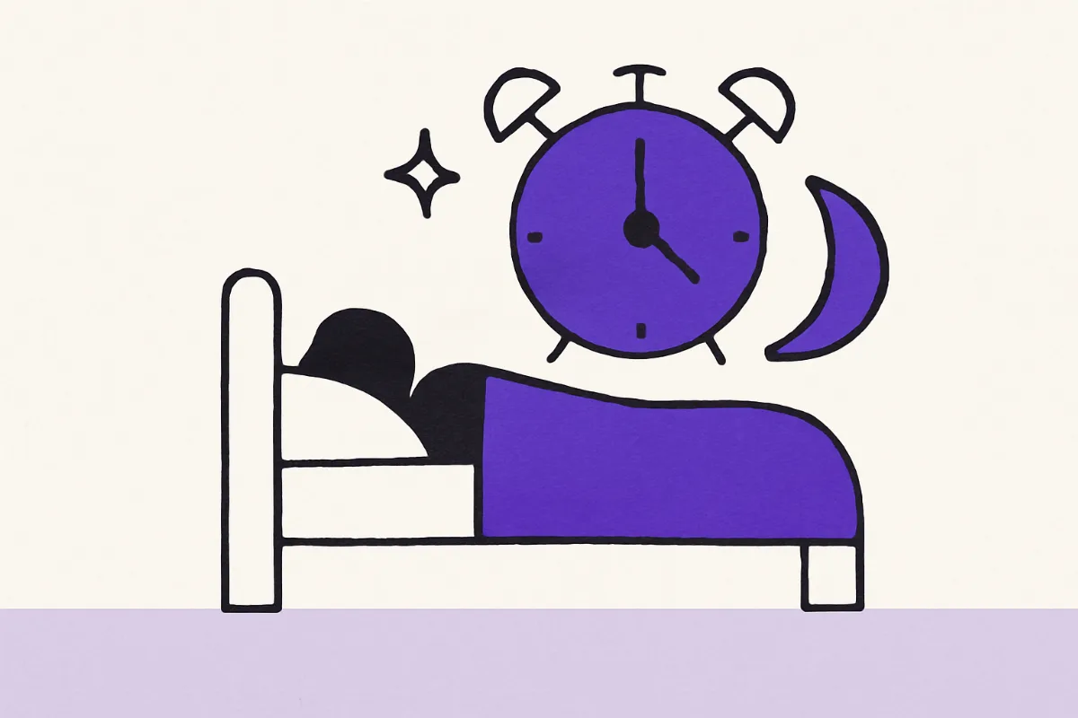 Go to bed before a chosen time
